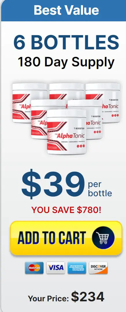 Alpha Tonic - 6 Bottles